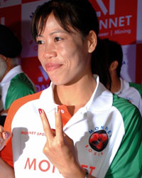 M C Mary Kom